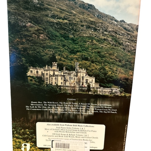 EUC Irelands Best Loved Songs and Ballads For Easy Piano Walton's Music PB 1988 - Picture 2 of 4
